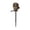 C, variant on ShaoXinWan Halloween Solar Skull Stake Lights, Waterproof Outdoor LED Garden Decor with Warm Glow, Spooky Resin Ground Lamp for Yard Cemetery Spooky Theme Pathway Porch Decoration