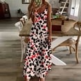 thumbnail image 3 of Animal Print Patterns Sleeveless Dress for Women Clothing Female Women's Summer Skirt, 3 of 7