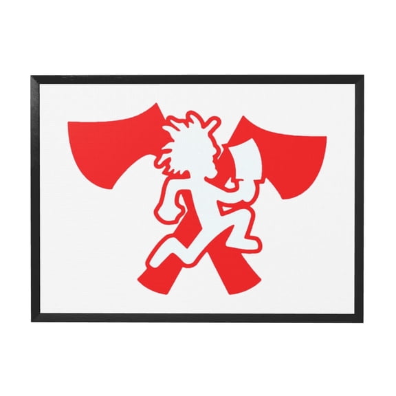 Hatchetman Icp Black Framed Canvas Wall Art Fashion Decor, 12x16in Wall Decor For Living Room, Bedroom, Office