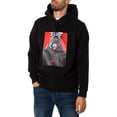 thumbnail image 2 of HUGO Debras Graphic Pullover Hoodie, Black, 2 of 5