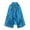 Blue, variant on Kids Sequin Cape with Hood Birthday Party Shawl Sparkle Cape Coat for Special Occasions One Size Size Gold