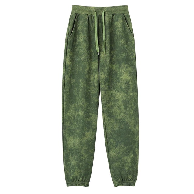Boys Sweatpants With Straight Leg Boy Joggers With Drawstring & Pockets Closed Bottom For Sports Outdoors 2-7 Years Green