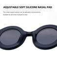 thumbnail image 5 of Lunettes de Soleil Punk Steampunk Tendance Protection UV Monture Ronde de Luxe Lunettes de Soleil Hip Hop pour Femmes & Hommes, 5 of 5