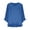 Blue women v neck blouse a1, variant on Women V Neck Ruffle Blouse Casual Basic Tshirt Summer Tops Trendy Tee Shirts Vacation Fashion Clothes, Wine 2XL