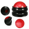 thumbnail image 4 of Manual Massage Roller Ball Body Massage Tool Stress Ease Polypropylene Artificial Resin Black Red, 4 of 6