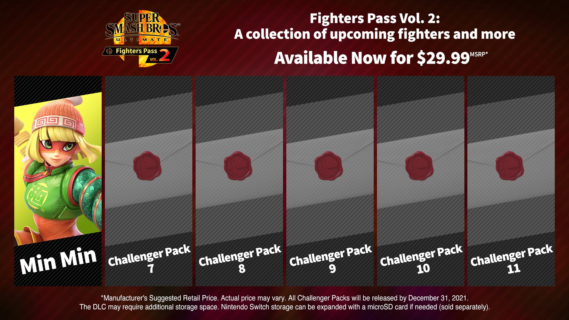 Super Smash Bros Ultimate Fighters Pass Vol 2 Nintendo Nintendo