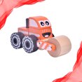 thumbnail image 3 of Camion d'Ingénierie Simulé Modèle en Bois Mini Cadeau pour Enfants Jouets de Construction Cognitifs Véhicules (Roule Roulante), 3 of 9