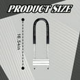 thumbnail image 2 of MELIVO Bike Lock,16.54" Kids Bike Lock,U Bicycle Lock U Lock,2.43lb, 2 of 7