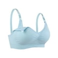 thumbnail image 2 of LSLJS Women's Color Seamless Breathable Super Elastic Feeding Pajamas Sexy Bra, 2 of 3