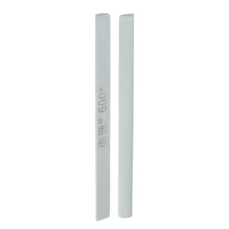 

Uxcell Sharpening Stones 600 Grit Half Round Green Silicon Carbide Polishing Whetstone 2 Pack
