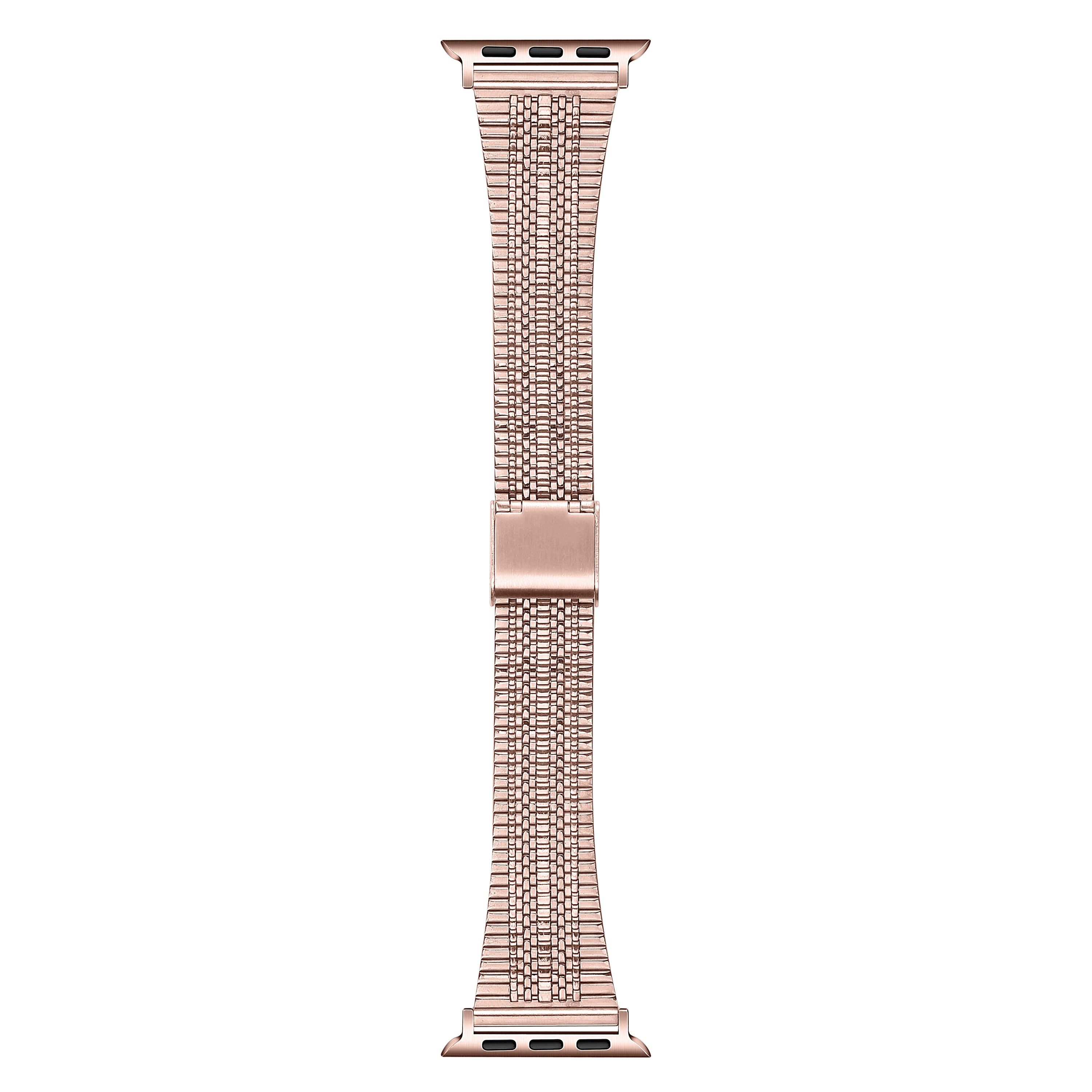 Posh Tech Unisex Eliza Stainless Steel Band for Apple Watch Series 1-8 & SE Sizes 42-49mm-Rose Gold - image 3 of 4