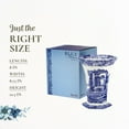 thumbnail image 7 of Spode Blue Italian Hexagonal Vase, 7 of 7