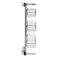 thumbnail image 6 of vidaXL 3-Tier Pull-out Kitchen Wire Basket Silver Slidable Rack Multi Sizes, 6 of 18