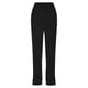 thumbnail image 4 of Pantalones casuales de lino para mujer: diseño elástico de cintura alta transpirable, 4 of 6