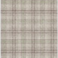 thumbnail image 4 of HomeRoots 678207 8 x 10 ft. Beige Green & Tan Plaid Washable Machine Made Rectangle Area Rug with UV Protection, 4 of 9