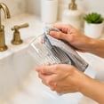 thumbnail image 6 of Cotton Face Towel 12x12 in – Quick Dry Washcloth with Hanging Loop， Soft Multicolor Hand Towel for Bathroom Kitchen Travel Gym, 6 of 6