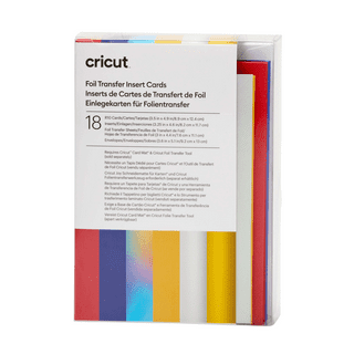 Cricut • Transfer Foil Sheets Sampler 15x10cm 24 Sheets Ruby