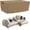 Taupe, variant on Patio Furniture Cover, Outdoor Table Covers  Square, Heavy Duty Deck Furniture Covers for Winter, 64''L x 64''W x 27.8''H,Grey