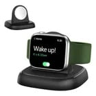Cargador Para Apple Watch Carga Rápida Soporte De Escritorio Negro