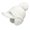 thumbnail image 1 of Women Letter Knitting Wool Cap Winter Warm Hat Ear Protection Baseball Cap Plush Thickened Wool Ball Cap, 1 of 2
