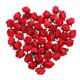 thumbnail image 1 of Artificial Flower Heads Rose Head Wedding Wedding Decoration Rose Artificial Rose Flower Silk Rose Head, 1 of 3