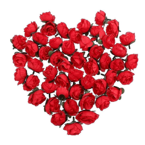 Artificial Flower Heads Rose Head Wedding Wedding Decoration Rose Artificial Rose Flower Silk Rose Head