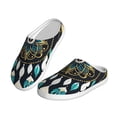 thumbnail image 2 of Kdxio Boho Dreamcatcher Women's Men's Slippers Plush Slip-On House Slipper for Winter Indoor Soft Cushion Non-slip Fluffy Slides Slippers-8, 2 of 7