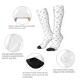 thumbnail image 6 of Balery Hand Drawn Turtle Printed Novelty Socks Men's Women's Crew Socks Sports Socks Knee High Socks Cotton Socks Quirky and Cool Socks, 6 of 9