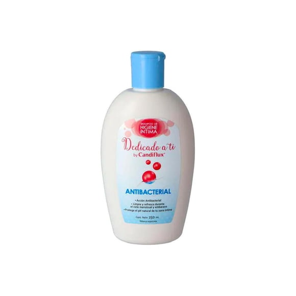 Shampoo de Higiene Íntima Candiflux Antibacterial 250 ml