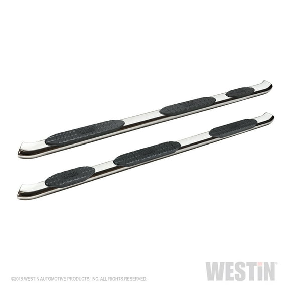 Westin 19-20 Ram 1500 Quad Cab w/ 6.5ft Bed PRO TRAXX 5 W2W Oval Nerf Step Bars - Stainless Steel - 21-534730 Fits select: 2019-2023 RAM 1500 BIG HORN/LONE STAR
