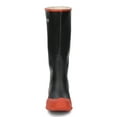 thumbnail image 2 of Frogg Toggs 16" Black Utility Boot  | Black and Red | Size 08, 2 of 3