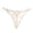 Beige, variant on Lingerie for Women Apparel Lace Ribbon Bow Low Rise Hollow Out Lifting for Women White S