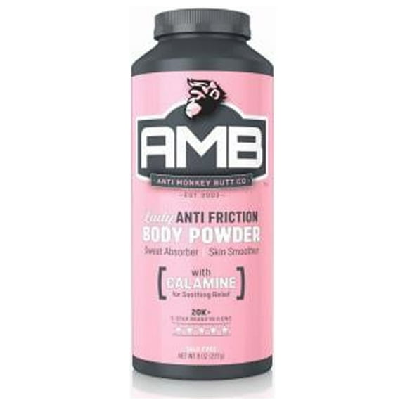 Anti Monkey Butt Lady Anti-Friction Body Powder, 8 oz