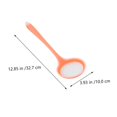 thumbnail image 2 of XKHAZA Skimmer Spoon, Non-Stick Cooking Slotted Colander Spoon Skimmer Strainer, Kitchen Sink Ladle Strainer Silicone Filter Spoon with Long Handle, 2 of 8