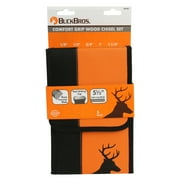 Buck Bros. 74750 5 Piece Comfort Grip Wood Chisel Set