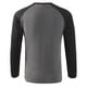 thumbnail image 3 of Blusas y camisas de manga larga con cuello redondo para hombre, blusas casuales de moda con cuello en V y manga larga, blusas transpirables para hombre, 3 of 8