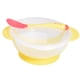 thumbnail image 1 of Cuenco con ventosa antideslizante para bebés y niños, cuencos de alimentación con cuchara con sensor y cubierta, 1 of 11