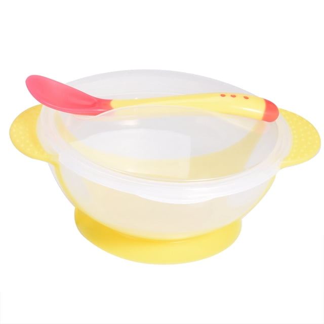Children Sucker Bowl,Baby Kids Children Slip Suction Cup Bowl Baby Tableware Set Luxury Finish
