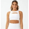 thumbnail image 2 of Cotton On Body Womens Smoothing Cut Out Vestlette Top White XL, 2 of 3