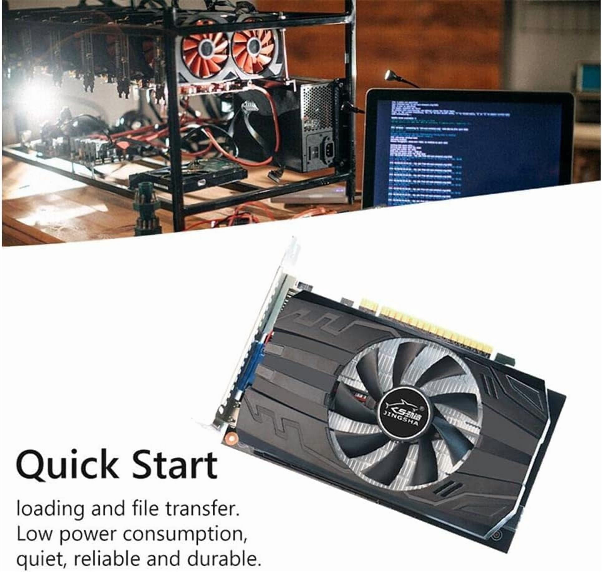GTX750 TI 4GB Graphics Card 128 Bit GDDR5 1020/1085MHz 60W 6Pin HD Desktop Graphics Card Computer Gam