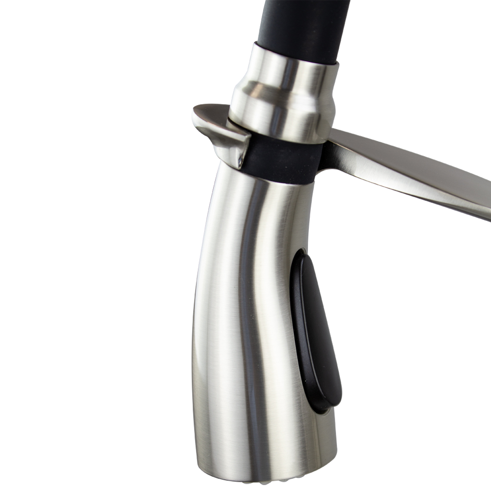 Transolid T3660-LS Organix Pull-Out Kitchen Faucet in Luxe Stainless