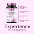 thumbnail image 5 of Multivitamin for Women - Daily Vitamins for Woman with Biotin, Calcium, Folate, Vitamin A, C, D, E, B Vitamins, Zinc & Iron - Complete Multi Vitamins for Bone, Energy & Immune Support - 60 Capsules, 5 of 9
