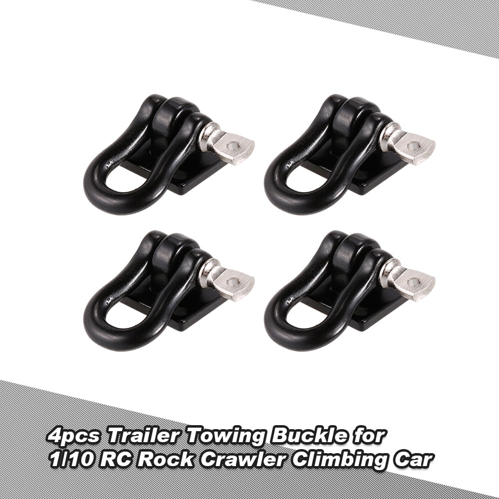 ORANGE CAMO Scale RC Rock Crawler Tow Strap Accessory Swivel Hooks AxialSCX10