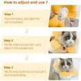 thumbnail image 7 of Pet Adjustable Recovery Collar - Recovery Protective Pet Cone Wound Healing Protective Soft Edge for Pets/Kitten/Cats/Small Dogs, 7 of 7
