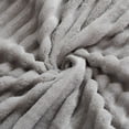thumbnail image 4 of Mainstays Rib Blanket Gray DQ, 4 of 7