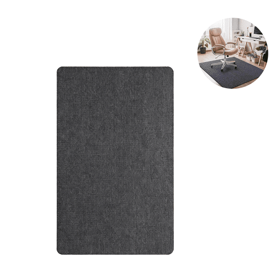 SaKaguro 48"x35" Office Chair Mat for Carpet,Rectangle Floor Protection,for Office & Home