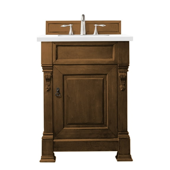 James Martin Vanities 147-114-V26-3Wz Brookfield 26" Free Standing Single Basin Vanity Set