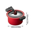 thumbnail image 2 of Kugisaki Pressure Cooker 3.5L Non Stick Electric Cooking Tools For Stewing Steaming Or Slow Cooking on Clearance, 2 of 8