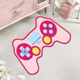 thumbnail image 4 of Gaming Carpet with Cartoon Console Controller Design Soft Non Floor Mat for Indoor Game Room, 4 of 6