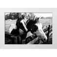 thumbnail image 3 of Alan Hausenflock 4x24 White Modern Wood Framed Wall Art Titled - Stormy and Foal II, 3 of 5